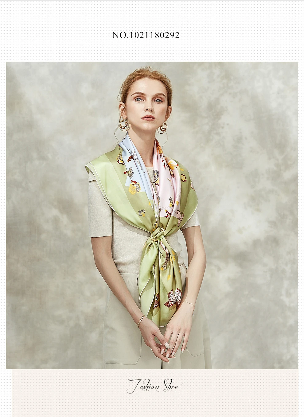 [BAOSHIDI] осень Новое поступление, 16 момме Шелковый атласный шарф, 106*106 квадратные шарфы для женщин, модный дизайнерский бесконечный женский платок