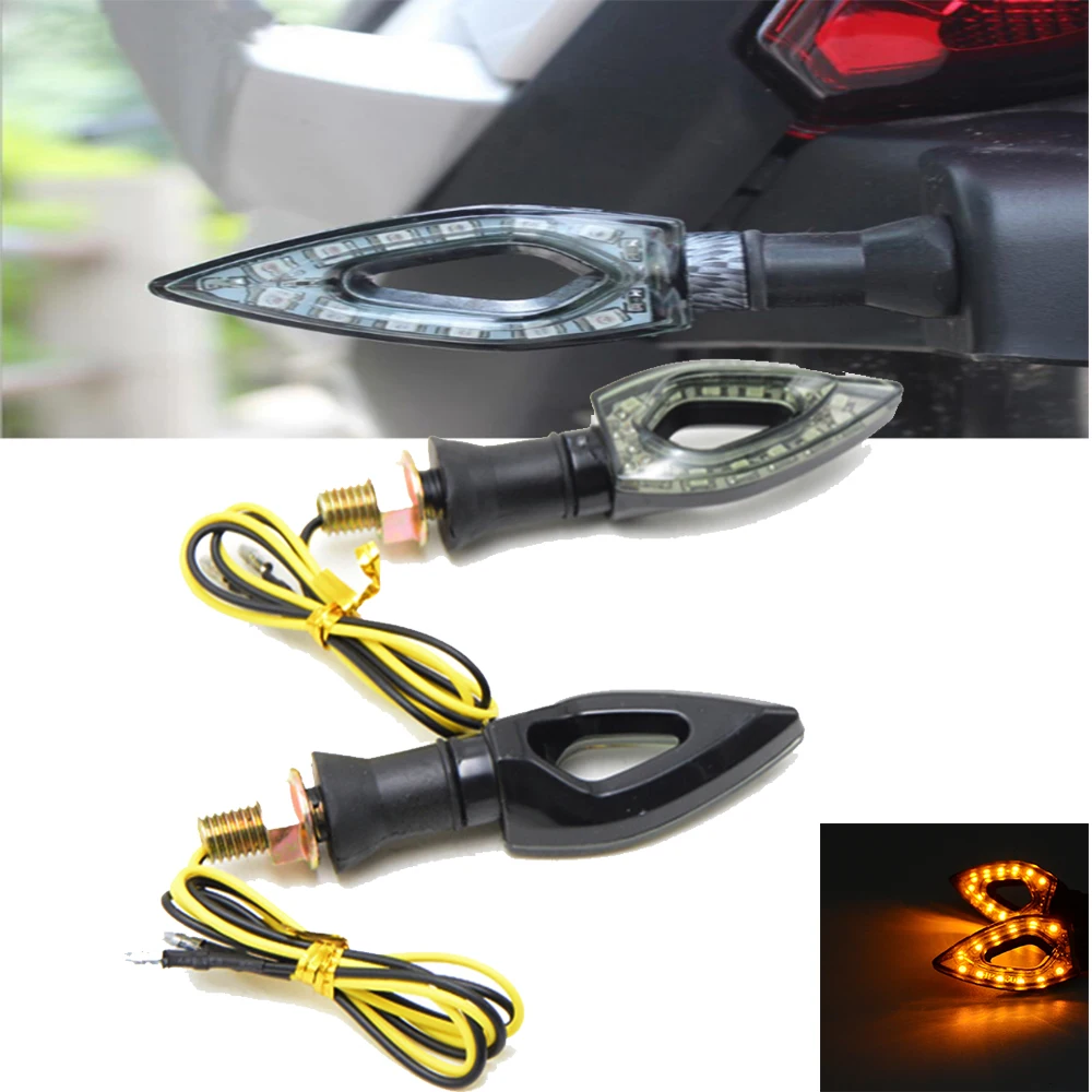 

Universal motorcycle accessories ABS plastic LED Turn Signal For Yamaha MT125 R6S CANADA/EUROPE/USA Version dropship