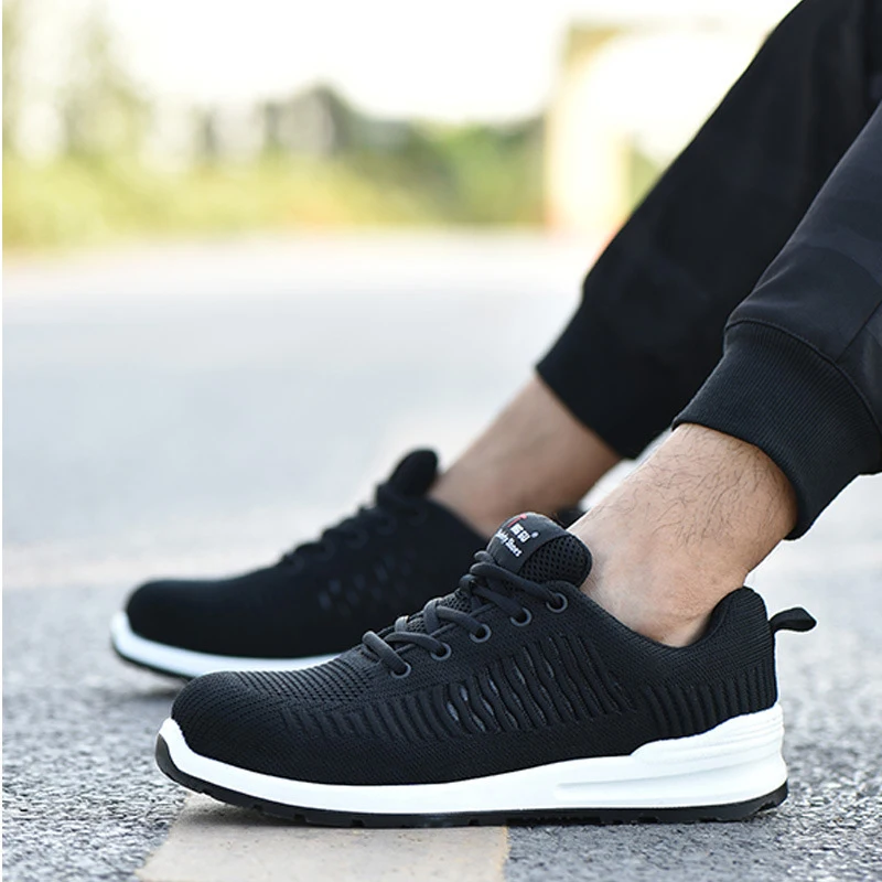 2019 safety shoes ankle Wilderness Survival steel mid-plate safty Anti-smashing safety shoes #Y119