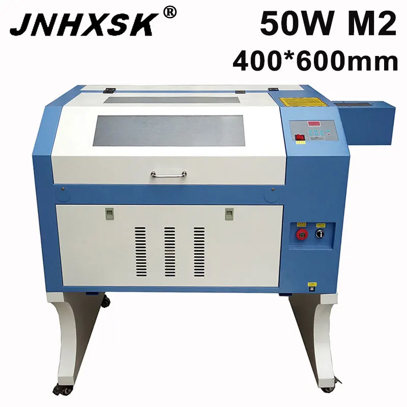 Лазерная гравировальная машина JNHXSK 400*600 мм 50 Вт мощность 220 В/110 В герметичная CO2