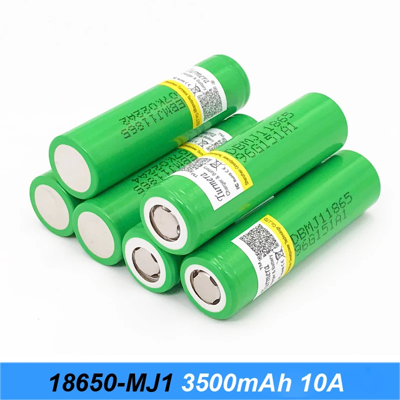 18650 батарея 3500mah mj1 для электрического велосипеда 48v 15ah 20ah и литиевый | Перезаряжаемые батареи -32948912821