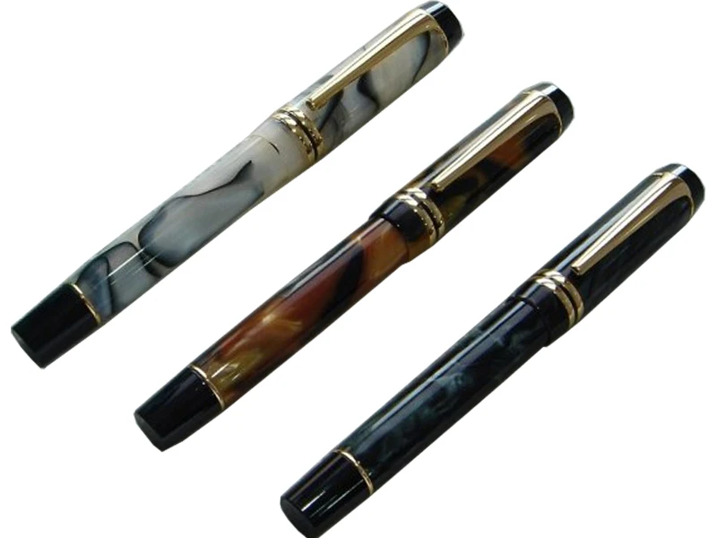 

Wholesale 24x Fountain Pens / Gel RollerBall pen sumptuous amber style 3 colors to choose Kaigelu 316 FREE SHIPPING