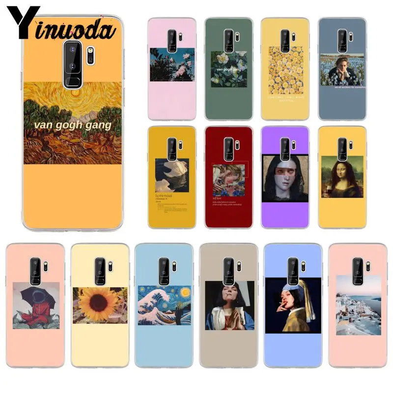 Yinuoda отличный художественный эстетический чехол для Samsung S9 Plus S8 S8plus S7 S6