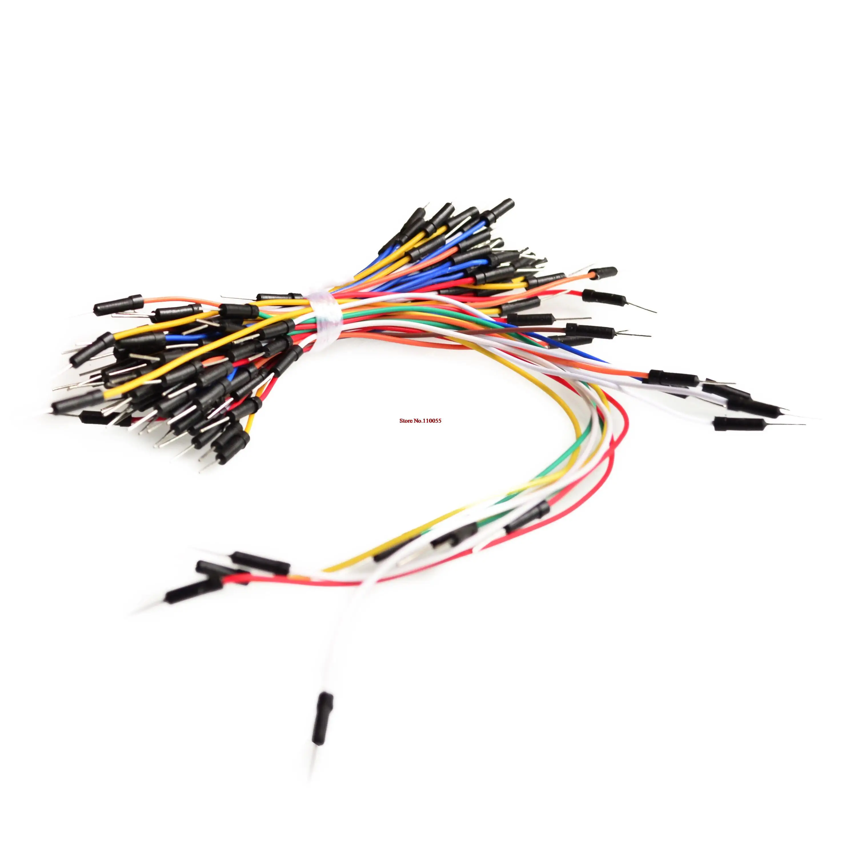 Details about   65pcs male to male solderless flexible breadboard jumper cable wires for ardN_cb 