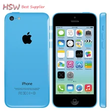 IPhone 5c Original Entsperrt Apple iPhone 5C IOS GPS WIFI Dual Core 4,0 ”8 GB/16 GB/32 GB speicher iphone5c handy Freies verschiffen