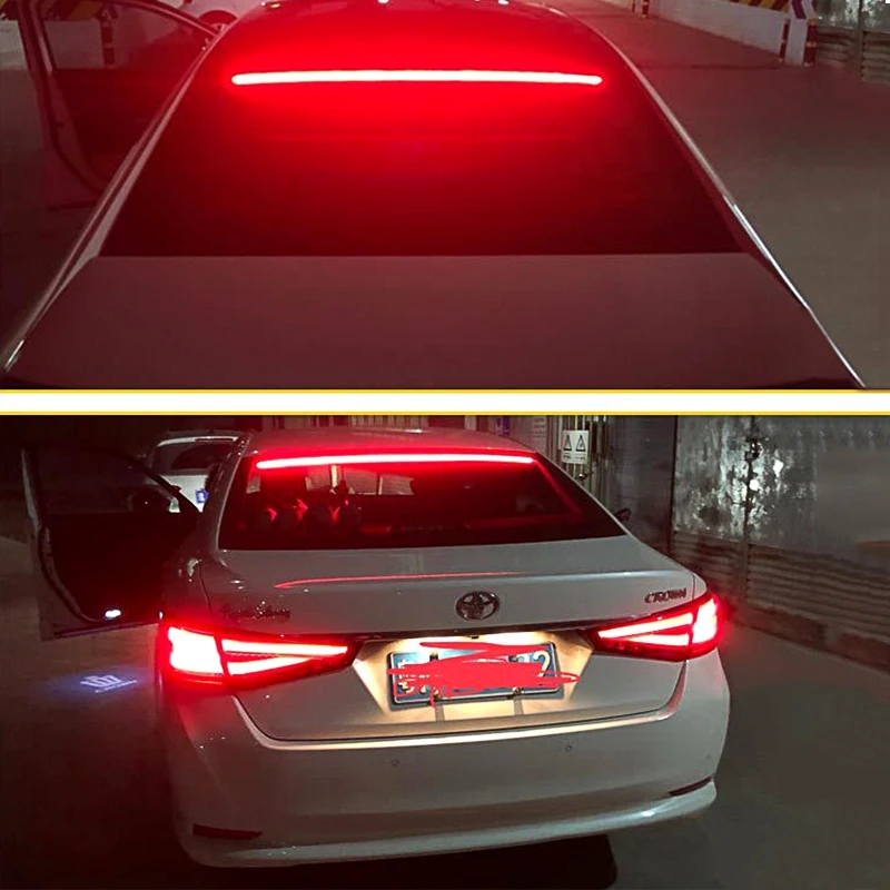 

1x Flowing Flashing LED Car Brake Light Strip Reverse lamps For Lada kalina niva largus vaz samara 2110 4x4 granta vesta priora