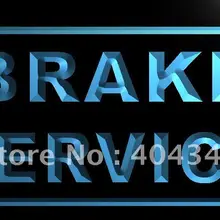 LK274-тормозной сервис ремонт автомобиля светодиодный неоновый свет вывеска домашний декор ремесла