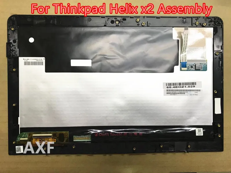 11," для lenovo Thinkpad Helix x2 ЖК-экран+ сенсорный дигитайзер в сборе B116HAN03.3 LD116WF1 SPN2 с рамкой