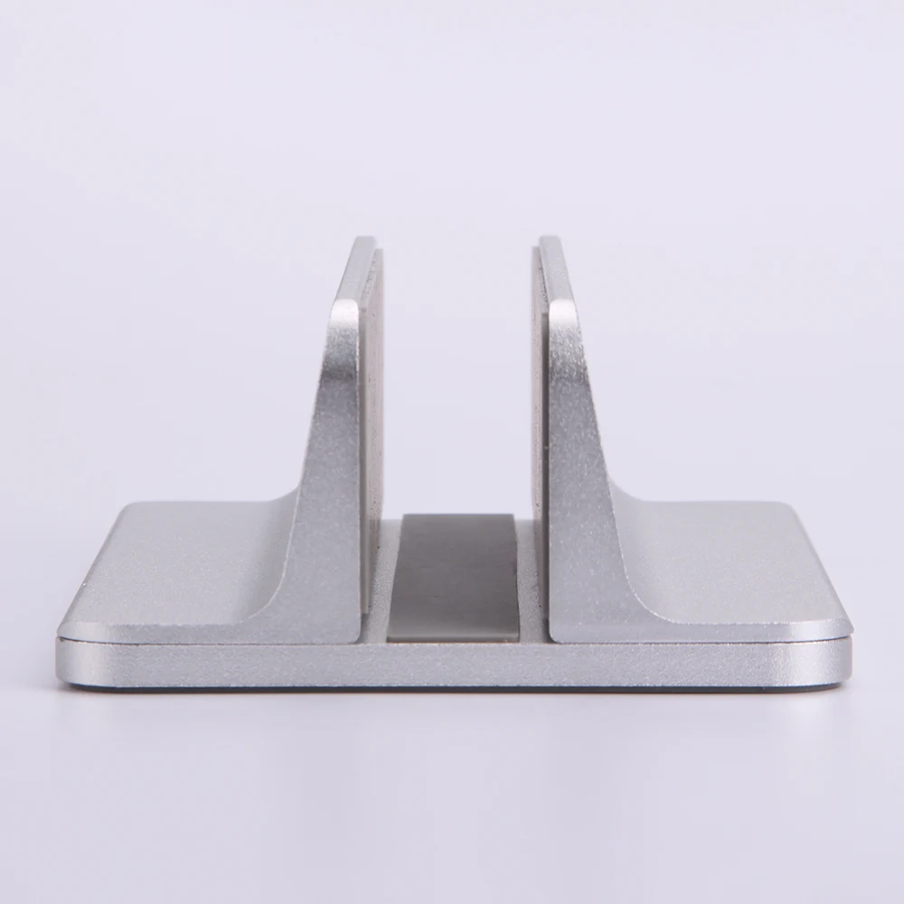 Bestjing Aluminum Alloy Vertical Laptop Stand Adjustable Notebook Desktop Holder Mount For Apple Macbook