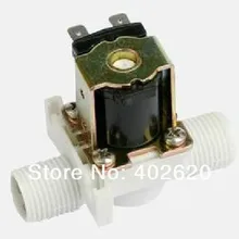 1/" нейлоновый Пластиковый Солнечный клапан, нормально закрытый, 12VDC, 24VDC, 110VAC, 220VAC электромагнитный клапан, двухсторонний, 5 шт./лот