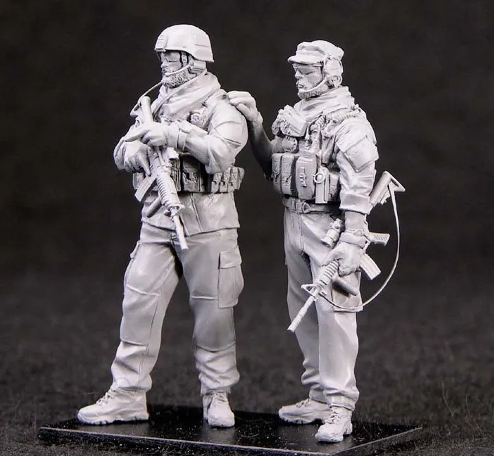 1//35 Resin Figure Model Kit Russian Soviet Soldier Special Forces War Unpainted