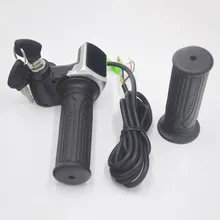 24 В 36 В 48 В Электрический велосипед Ebike твист дроссельная заслонка с ЖК-дисплеем ВКЛ-ВЫКЛ ключ замок для ebike/электрический велосипед/escooter