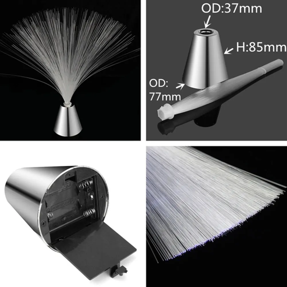  Color change Luminous LED Fiber Optic Light Night Lamp Holiday Christmas Wedding Home Decoration Ni - 32979843341