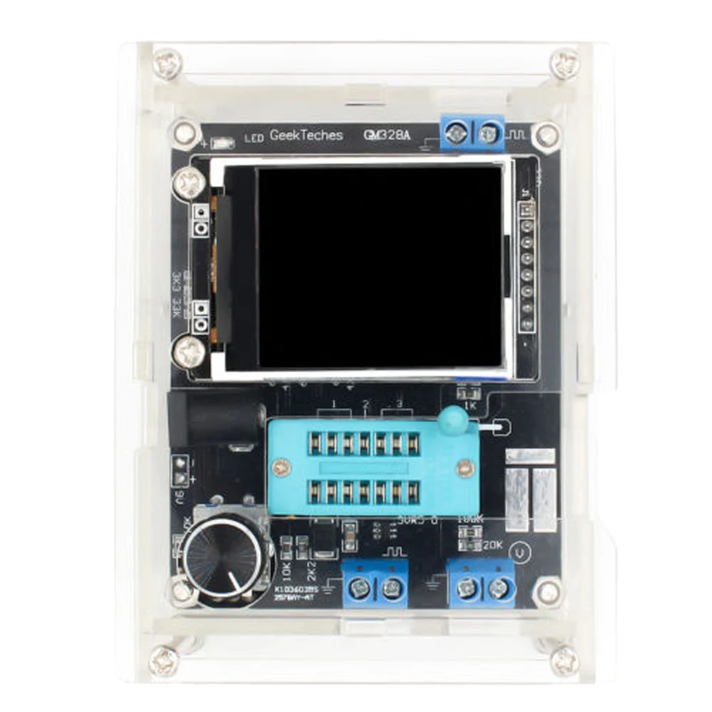 Multifunction GM328 Transistor Tester Diode Triode Capacitance Voltage Meter Testing Function Backlight LCD Display