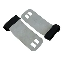 Crossfit Genuine Leather Wrist Straps Weightlifting Fitness Gloves Gym Lifting Exercise Bodybuilding Barbell Wrist Support Wrap