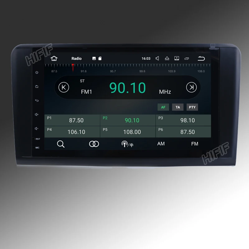 HIFIF 2 Din 9 дюймов Android 7.1.2 автомобиля радио для Mercedes Benz/класс GL ml W164 ML350 ML500 X164 GL320 Canbus WIFI GPS BT Радио