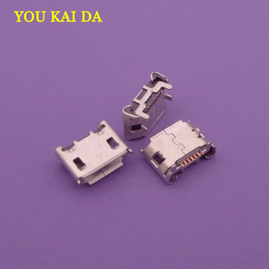100 шт./лот Micro mini USB разъем для зарядки Samsung s2 I9100/I5500/I5508/S3650/S5560/S5600/S5603/C3730C/C5510U |