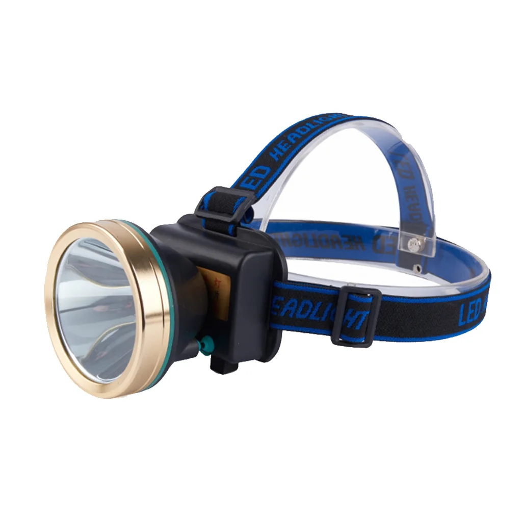 

LED Head Flashlight Night Fishing Headlamp Outdoor Li-battery Bright Rechargeable Head Torch Sensor Switch