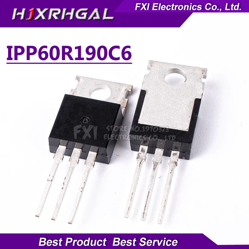 10Pcs Ipp60R190C6 6R190C6 To 220 600V 18A New Original huismerk kopen in de aanbieding
