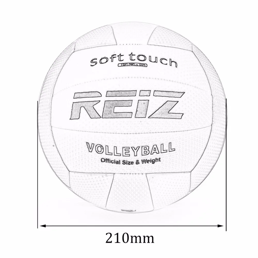 Soft Touch PU Leather 5# Volleyball Ball Outdoor Indoor Training Competition Standard Volleyball Ball For Students Hot