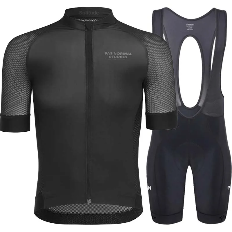 Ciclismo Top quality Cycling Sets Racing Clothes Quick Dry Jersey Set Short Sleeve Sportwear MITI Fabric pro team aero cut - Цвет: jersey and bib short