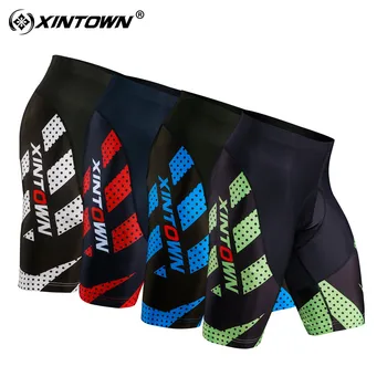 

XINTOWN 2018 Pro Cycling Shorts Men 3D Padded Gel Tights Shockproof Outdoor Sport Bicycle Cycling Underwear bermuda ciclismo