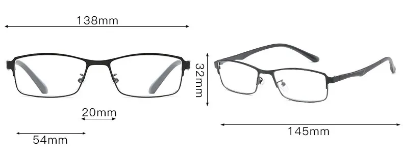 Полная оправа, оптические очки, не сферические, 12 слоев, линзы с покрытием, очки для чтения+ 1,0+ 1,5+ 2,0+ 2,5+ 3,0+ 3,5+ 4,0