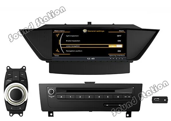 Top X1 E84 DVD GPS Radio Multimedia Navigation For BMW X1 E84 Car DVD Radio GPS Navigation Multimedia System Audio Video Player 34