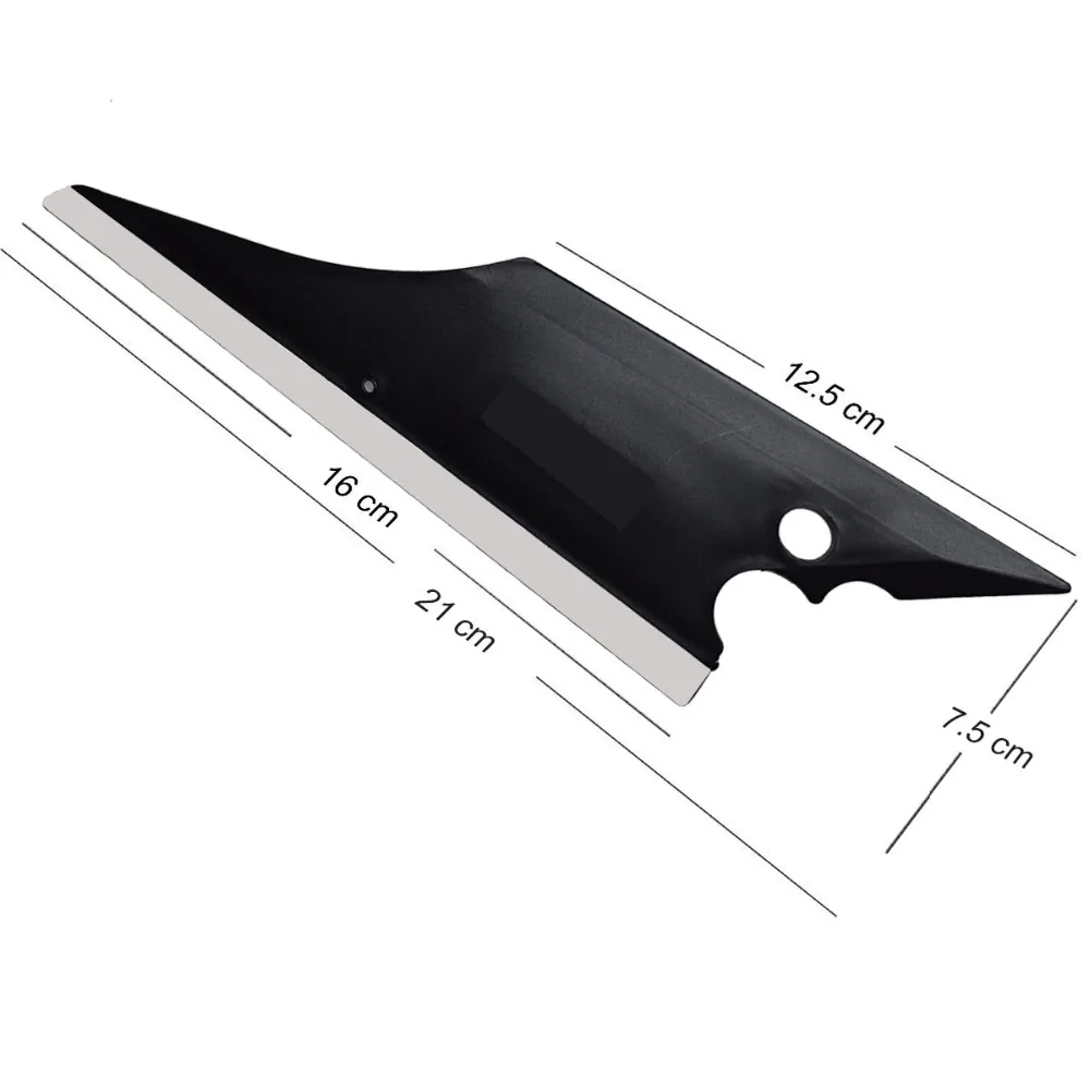 4PCS Black Conquerer Squeegee Rubber Edge Scraper Vinyl Car Film Wrap Sticker Decals Window Tint Wallpaper Install Tools 4A26