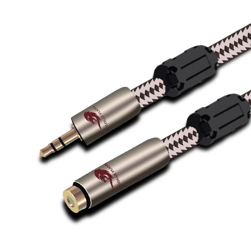 HIFI Mini Jack 3 5mm Extension Audio Cable Male to Female for Phone Headphone Stereo Car Speaker 3 5mm to 3 5mm OFC 75cm 1m 2m