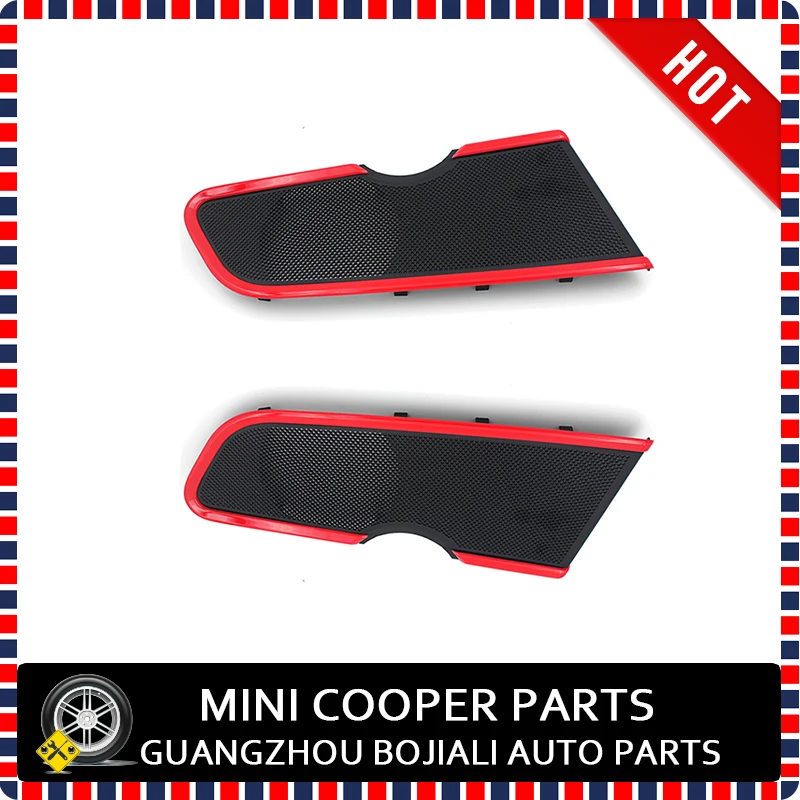 Mini Cooper F60 Red Color Speaker rings