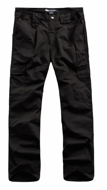 Repelente de Água Táticas ao ar Solto à Prova Água em Linha Tecido Xadrez Ripstop Calças Livre Treinamento Caminhadas Bolso Dwaterproof Reta Macacão 5 Calças de caminhadas