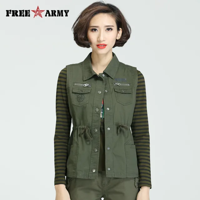 military style waistcoat