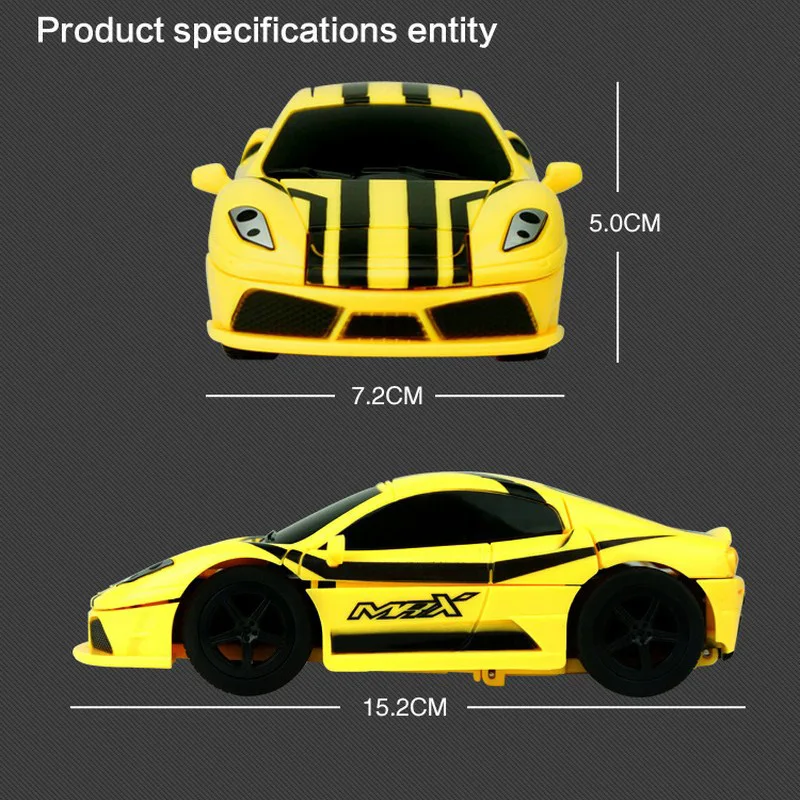 1:24 радио электрические роботы дистанционное управление деформация RC автомобиль
