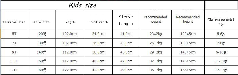 Kids size