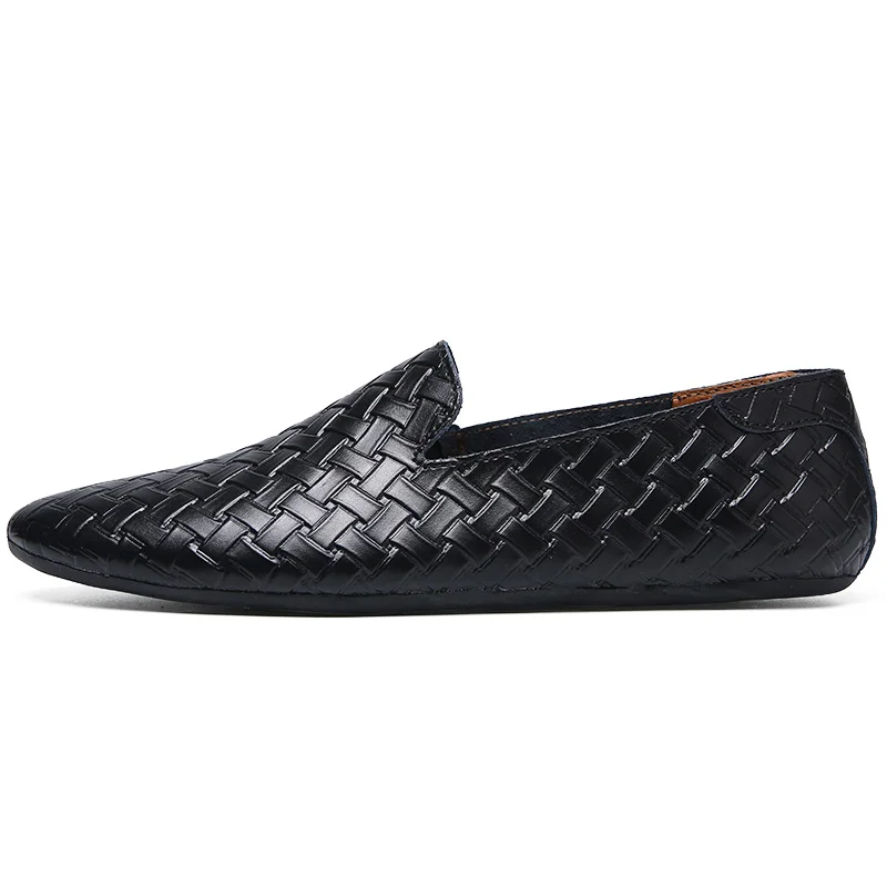 unique designer woven formal leather men shoes luxury brand evening wedding flat male footwear dress brogue oxford shoes for men (4)