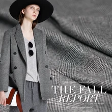 160 см ширина 530 г/м вес серый плед над покрытием шерсть материалы зимнее пальто DIY Одежда Ткань