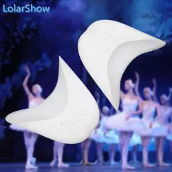 Силиконовый гель носком мягкие балетные пуанты Обувь для танцев колодки ноги протектор Стельки для Dancer