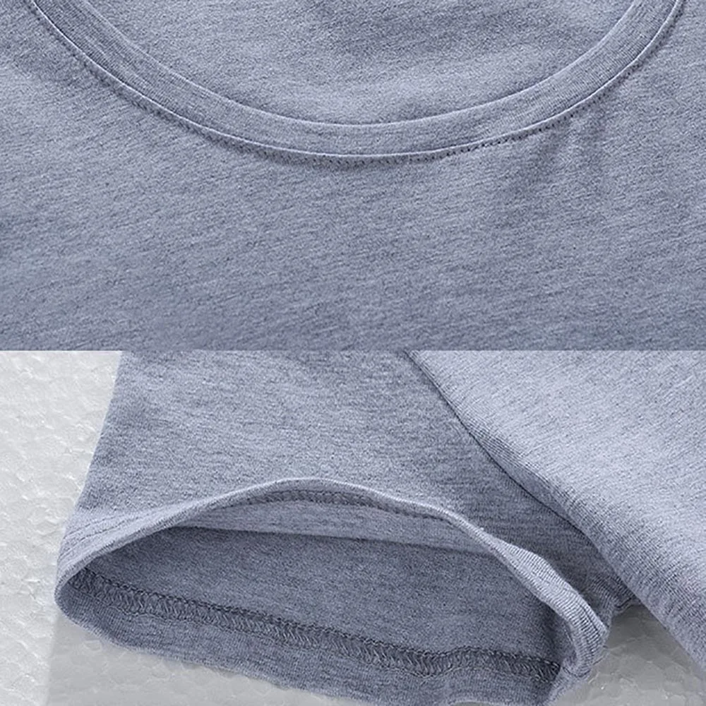 Women's Scoopneck Cotton Short Sleeve T-shirt Comfy Slim Fit Plain Solid Undershirt Female Summer Tops Layering Tees Tops