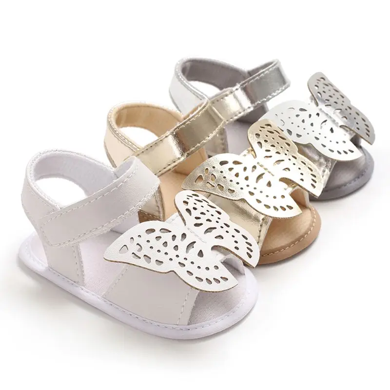Butterfly Baby Sandals Summer PU Leather Newborn Girls Boys Cute Beach Nonslip Soft Soled Casual Sandals Butterfly Baby Sandals Summer PU Leather Newborn Girls Boys Cute Beach Nonslip Soft Soled Casual Sandals