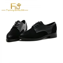 Черные ботинки школьные винтажные оксфорды на шнуровке, размеры США 3-15, школьная обувь, привлекательные, благородные, несравненные, сексуальные, элегантные, FSJ