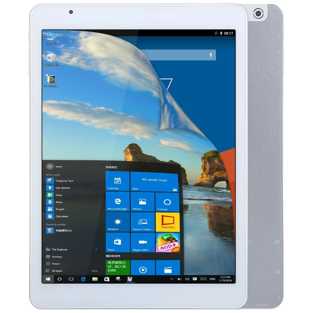 Teclast X98 плюс Windows 10 Android 5 1 3g Tablet PC 9 7 дюймов ips retina Экран компьютер 4 г Оперативная