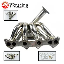 VR RACING Top Mount Turbo Manifold for Toyota 1JZ GTE VVTI JZX100 FOR Supra GS300 1JZX100