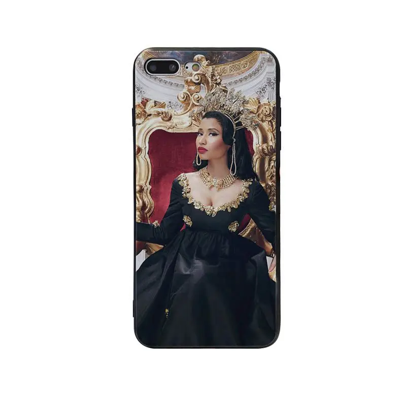 MaiYaCa рэп певец Ники Minaj ТПУ силиконовый чехол для iphone X XS XR XS Max 8 8plus 7plus 6s plus 6 6plus - Цвет: 6