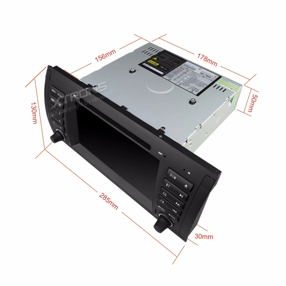 Cheap XTRONS 7" 1080P Video Capacitive Touch Screen Car DVD Player GPS CANbus for BMW E53 X5 1999 2000 2001 2002 2003 2004 2005 2006 2