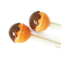 Доступный оптовых мини 120 шт. 0.38 мм милые крутые Новинка шоколад леденцы конфеты гелевая ручка Офис Школьные принадлежности