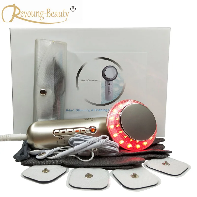 

Galvanic Ion Ultrasonic Vacuum Cavitation Cellulite Wrinkle Reduce Fat Burn Body Shaper Slimming Firming Beauty Devices