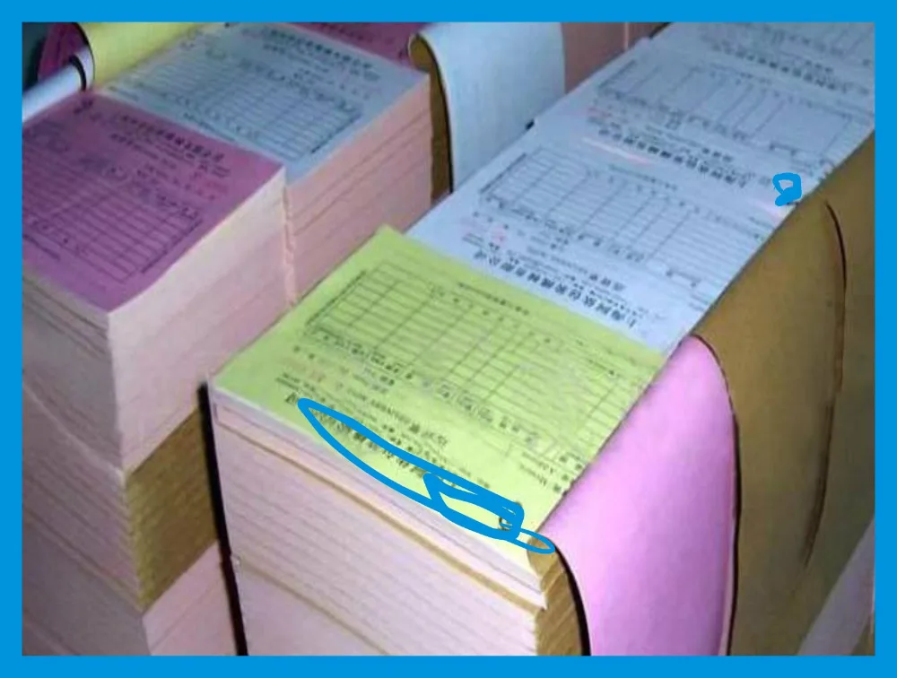 

Hot selling carbonless computer forms paper For bill printing