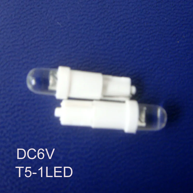 

High quality 6V 6.3V T5 led Dashboard Warning Indicator,led Instrument light w3w wedge Led Pilot Lamp free shipping 100pcs/lot