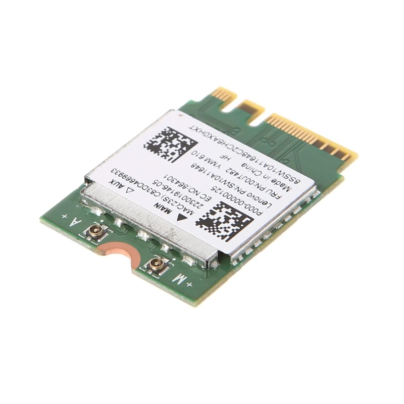

Dual Band 2.4+5 GHz 433M Bluetooth V4.0 M.2 Wireless Card For RTL8821AE
